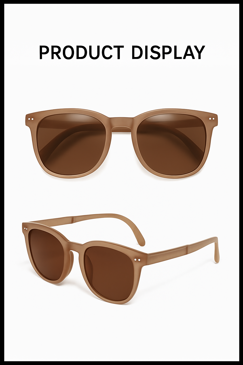 Unisex Folding Sunglasses – UV400 Ultra-Light Portable Shades