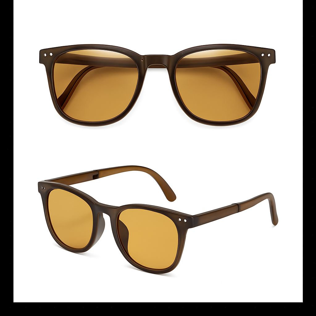 Unisex Folding Sunglasses – UV400 Ultra-Light Portable Shades