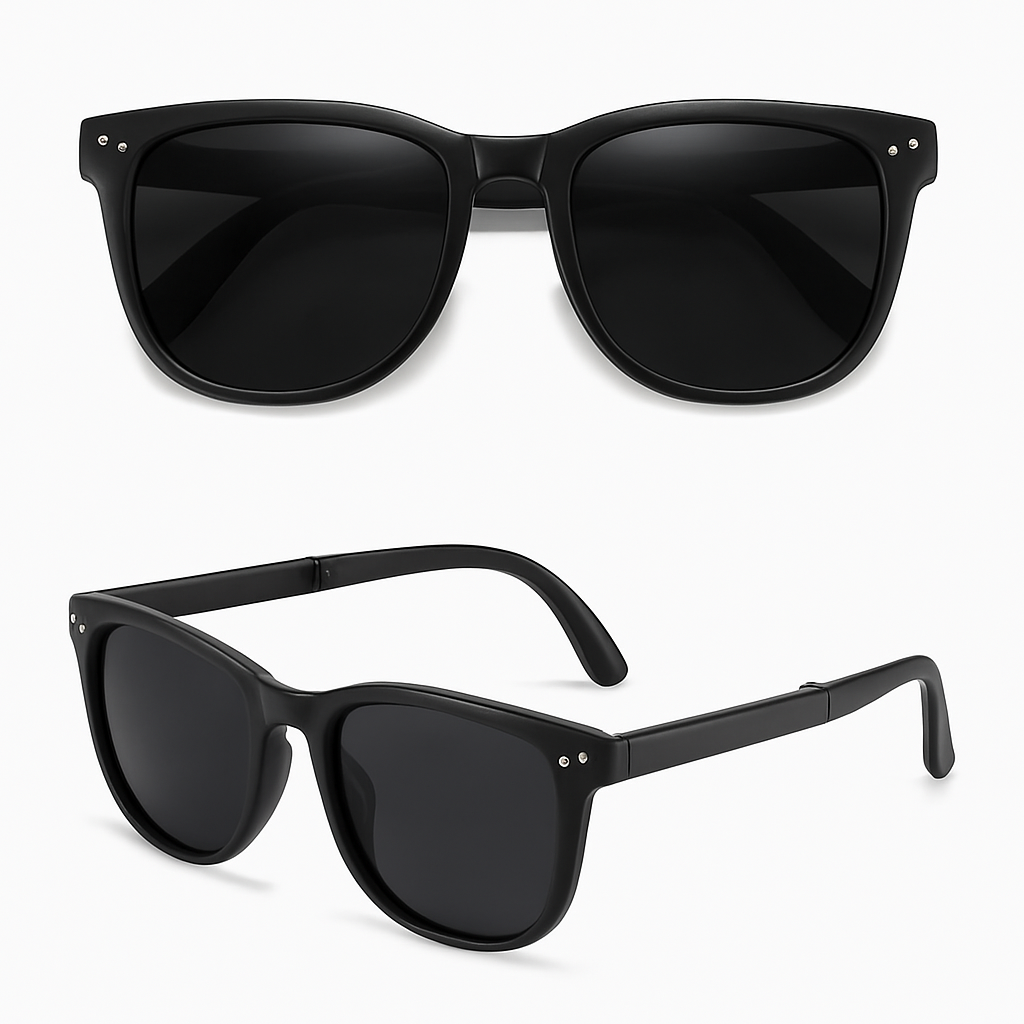 Unisex Folding Sunglasses – UV400 Ultra-Light Portable Shades