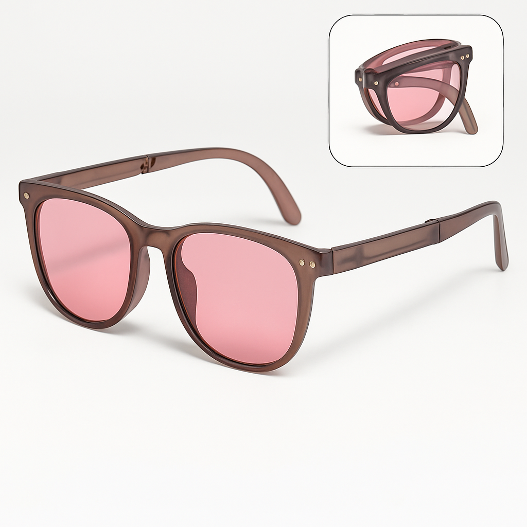 Unisex Folding Sunglasses – UV400 Ultra-Light Portable Shades