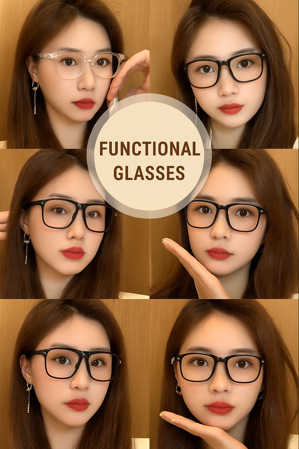 Transparent Square Computer Glasses — Anti Blue Light Eyewear