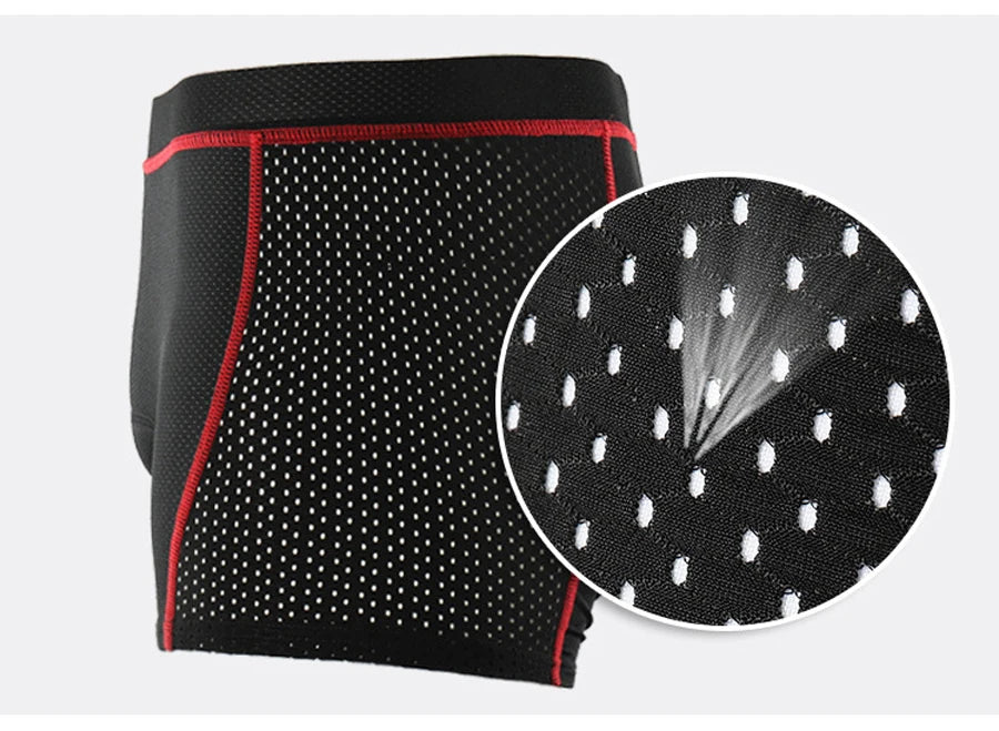 NEWBOLER 5D Gel Padded Cycling Underwear Shorts – Breathable Men’s Base Layer