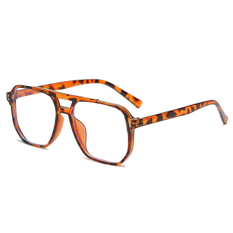 Transparent Square Computer Glasses — Anti Blue Light Eyewear
