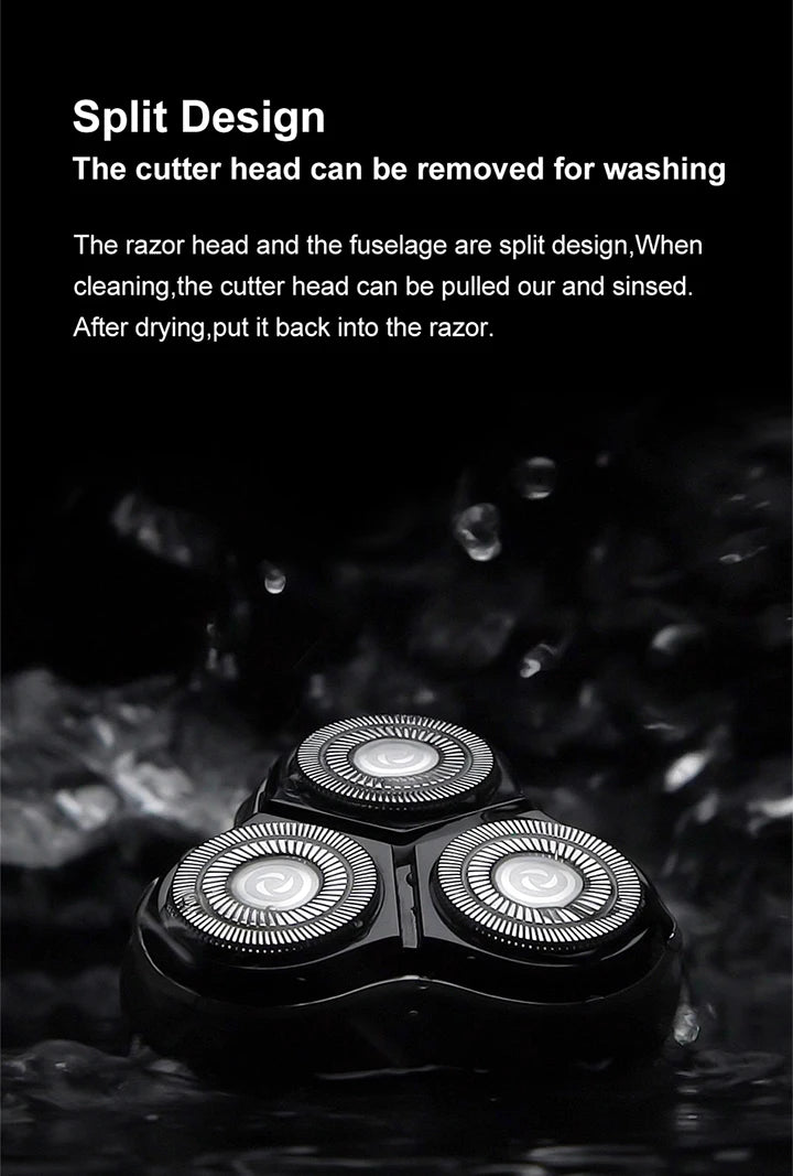 ENCHEN BlackStone Electric Shaver – Type-C Rechargeable, Travel Lock