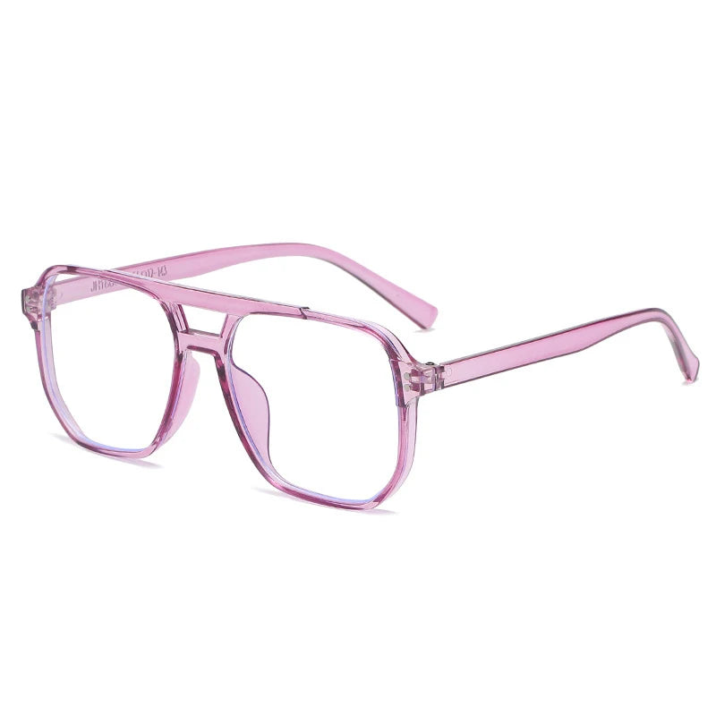Transparent Square Computer Glasses — Anti Blue Light Eyewear