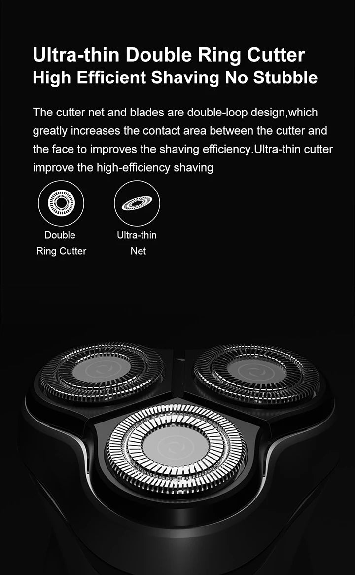 ENCHEN BlackStone Electric Shaver – Type-C Rechargeable, Travel Lock