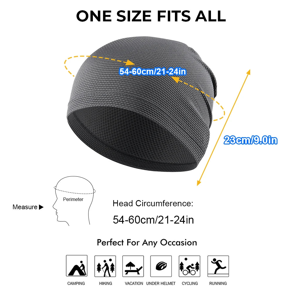 Summer Running & Cycling Cap — Lightweight Breathable Sports Hat