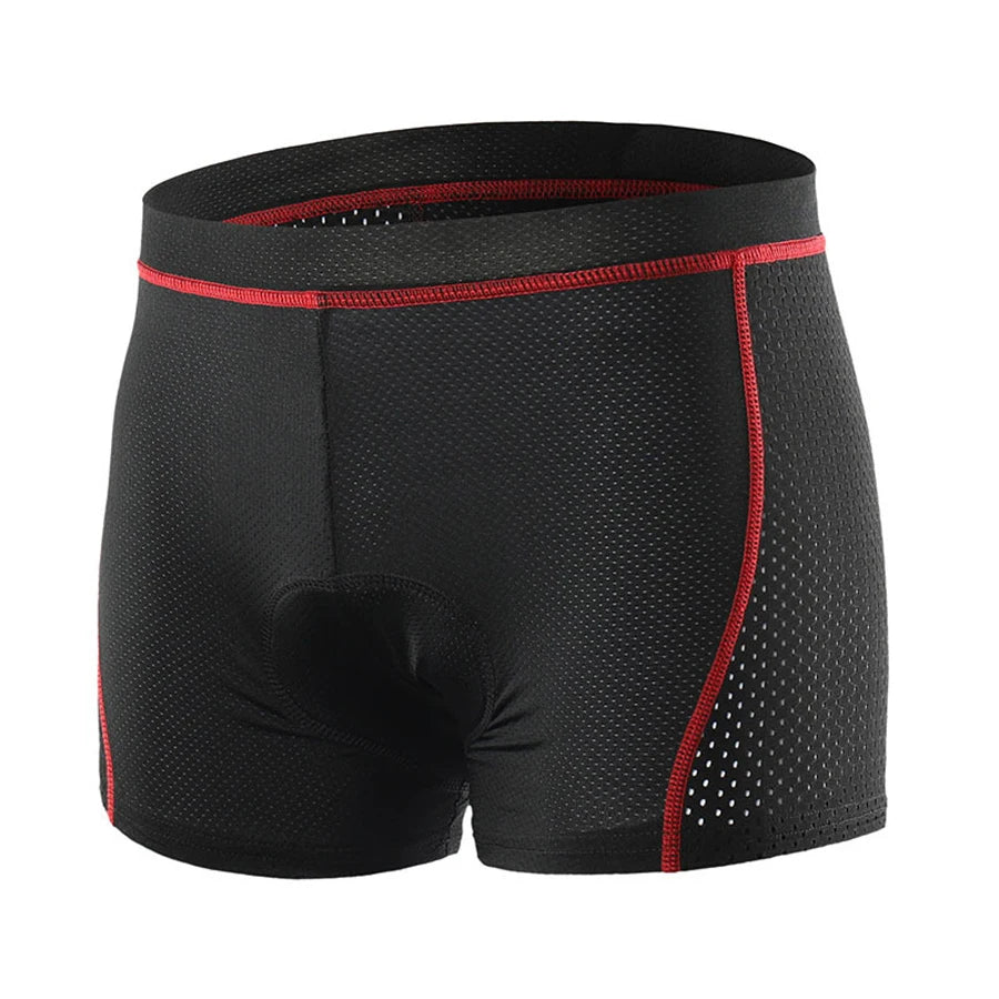 NEWBOLER 5D Gel Padded Cycling Underwear Shorts – Breathable Men’s Base Layer