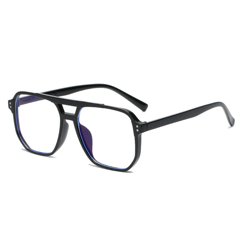 Transparent Square Computer Glasses — Anti Blue Light Eyewear