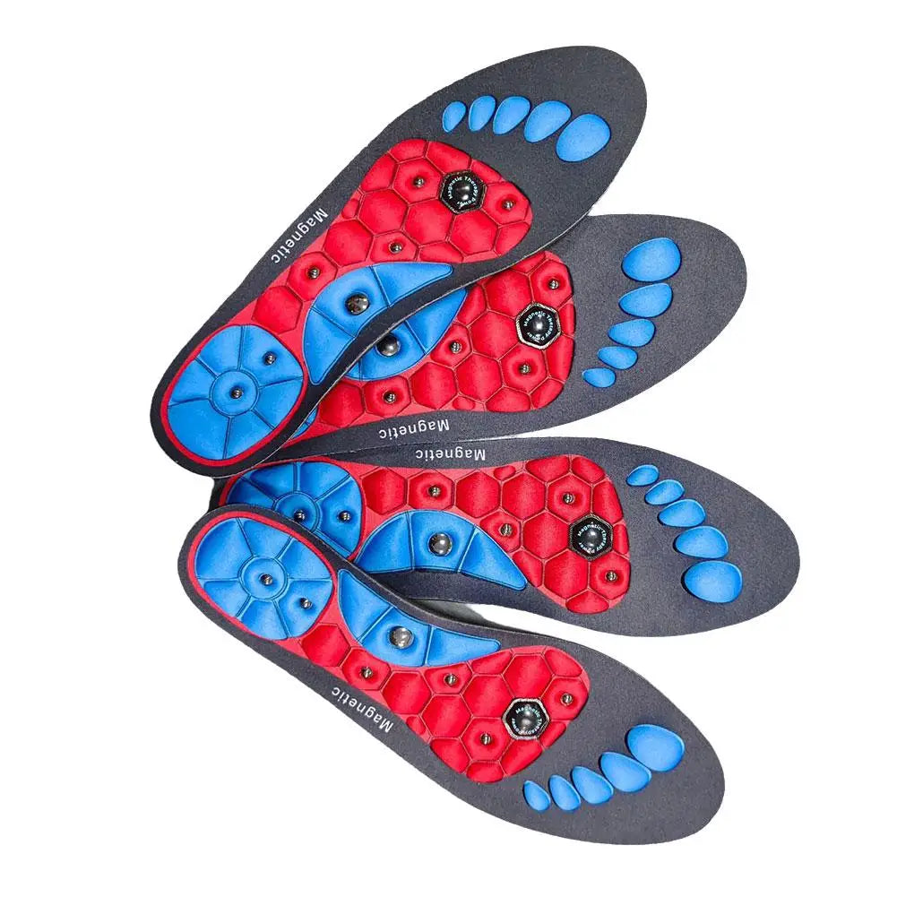 High-End Acupressure Foot Insoles — Orthopedic Gel Magnetic Inserts