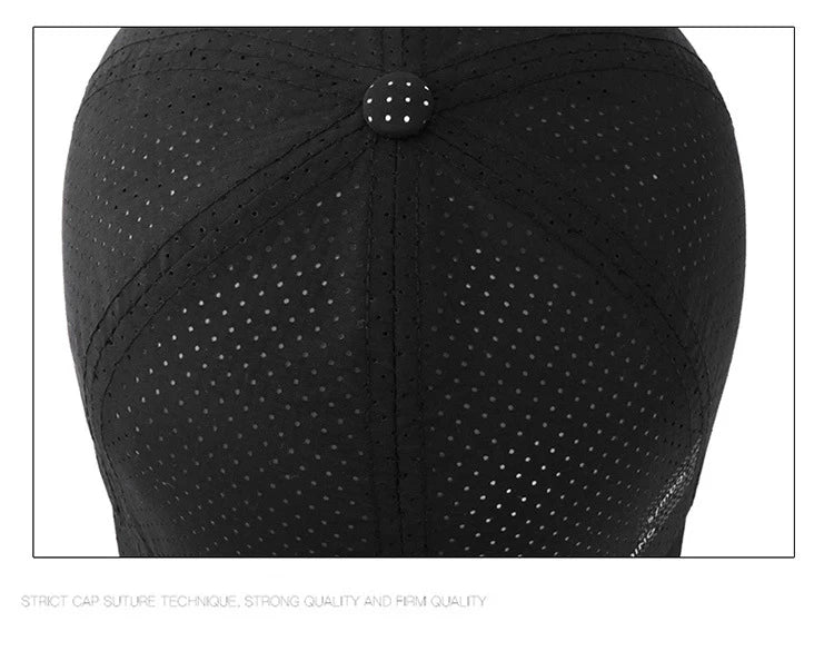 Quick-Dry Outdoor Baseball Cap – Adjustable Sun Hat