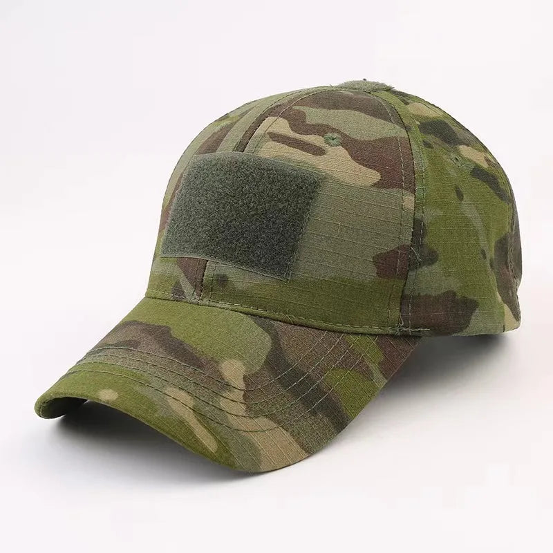 Outdoor Camouflage Baseball Hat — Curved Brim
