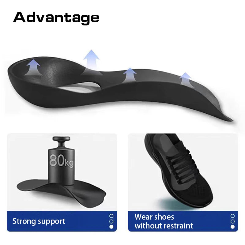 Orthopedic Arch Support Insoles – Flat Foot Relief & Comfort for Men & Women