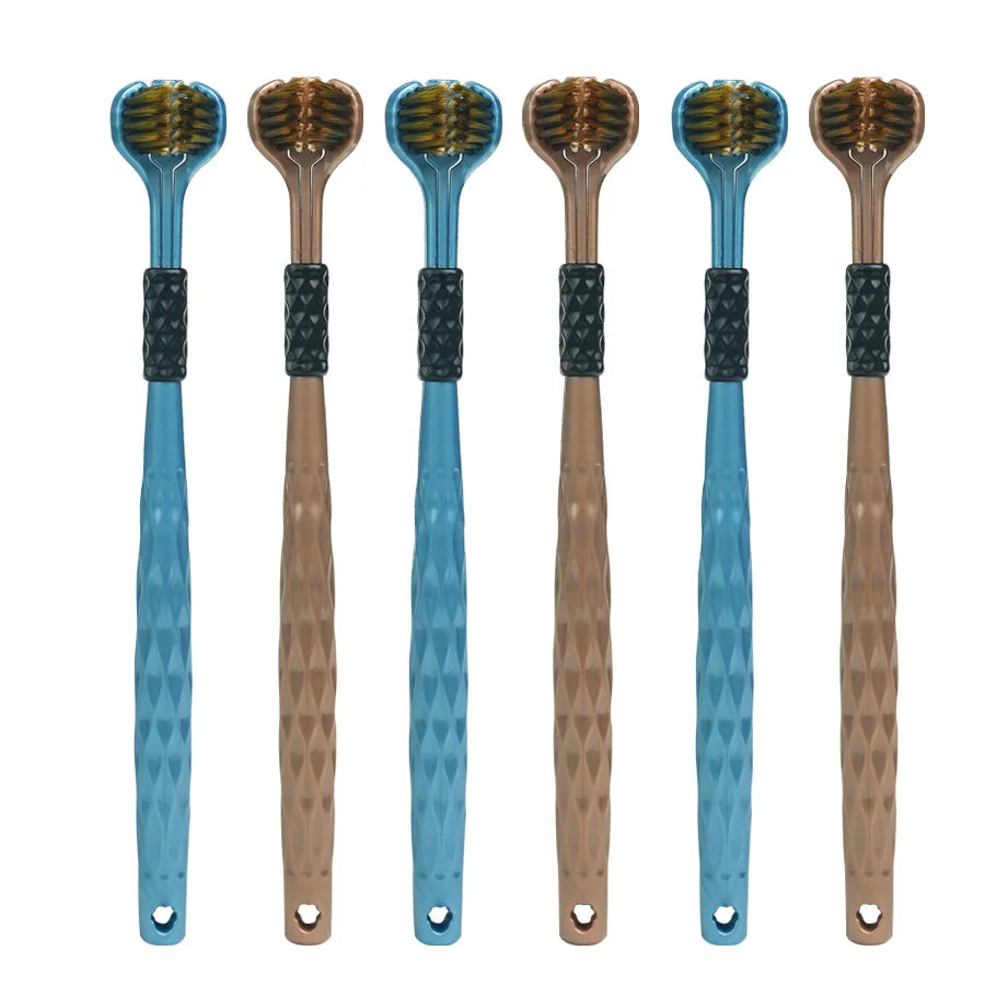 x3D Manual Toothbrush (U-Shape) – Ultra-Soft Silicone Full-Mouth Brush