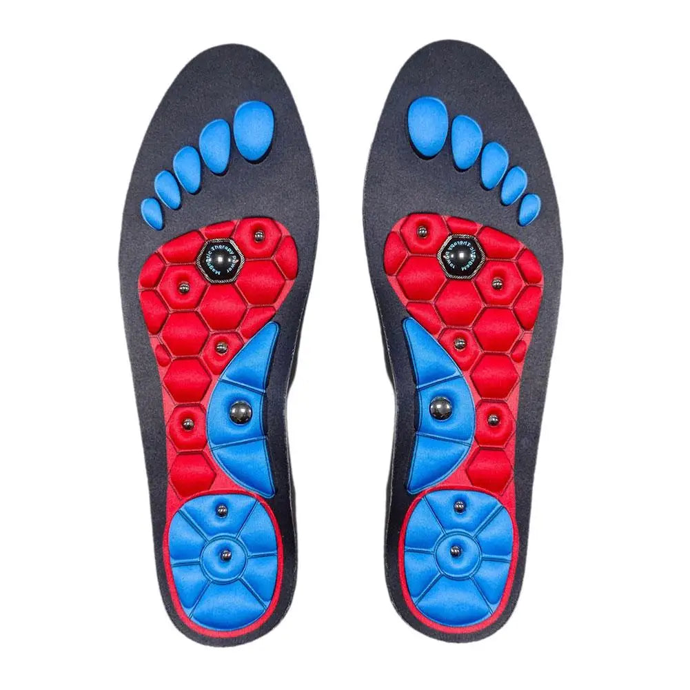 High-End Acupressure Foot Insoles — Orthopedic Gel Magnetic Inserts