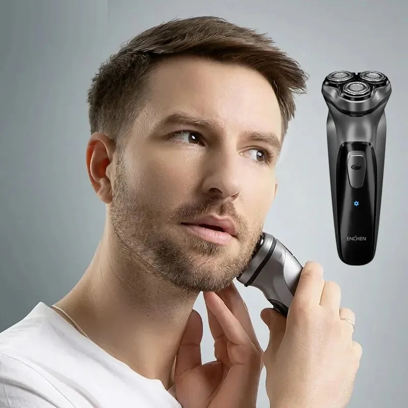 ENCHEN BlackStone Electric Shaver – Type-C Rechargeable, Travel Lock