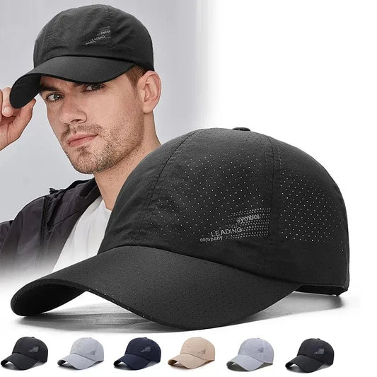 Quick-Dry Outdoor Baseball Cap – Adjustable Sun Hat