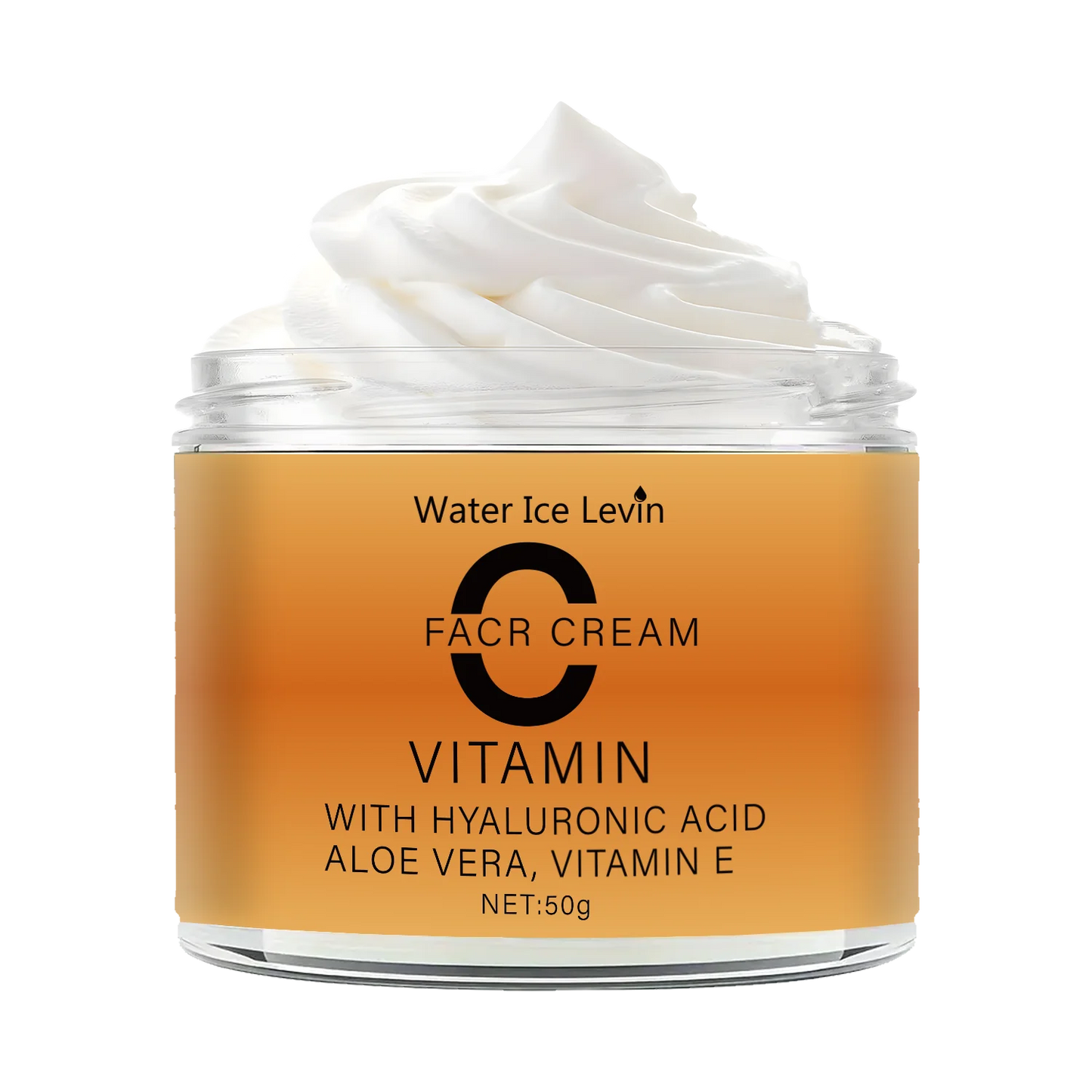 Vitamin C Facial Cream – Hyaluronic Acid, Aloe Vera & Vitamin E