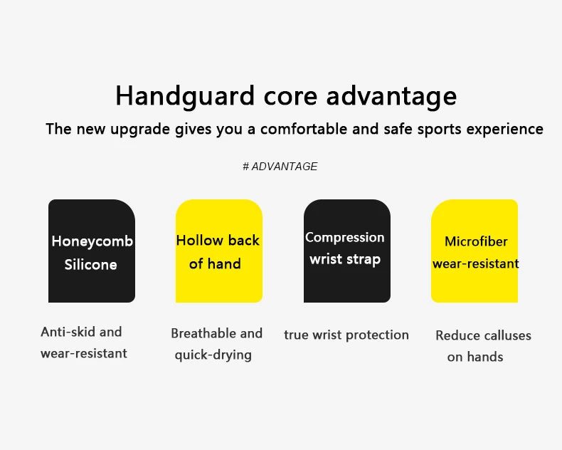 Gym Gloves with Wrist Support – Shock-Absorbing Grip