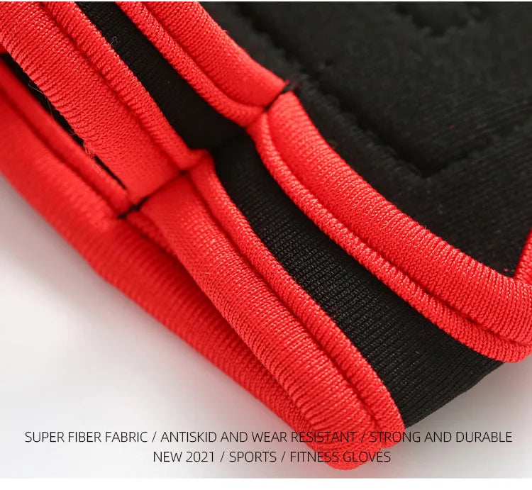 Gym Gloves with Wrist Support – Shock-Absorbing Grip
