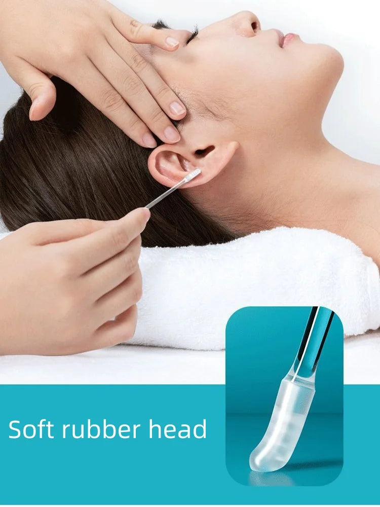 Soft Silicone Ear Cleaner Tool — Stickable Safe Removal