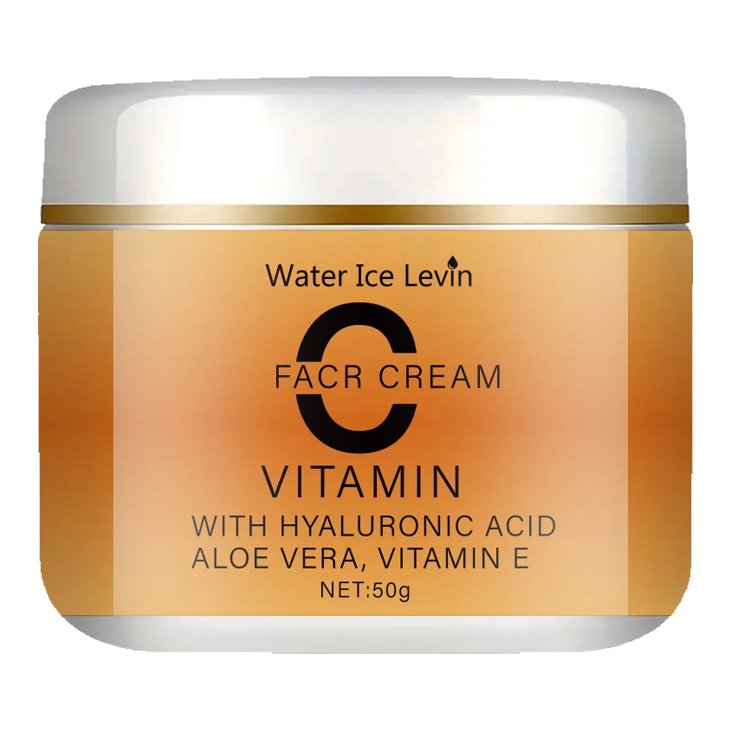 Vitamin C Facial Cream – Hyaluronic Acid, Aloe Vera & Vitamin E