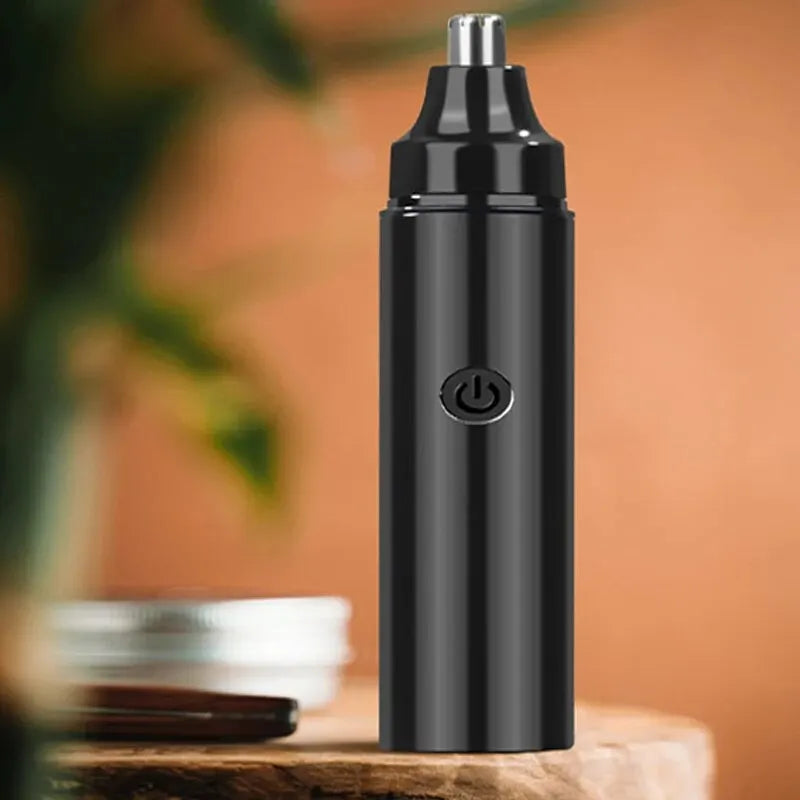 Low-Noise Electric Nose & Ear Hair Trimmer – Unisex High-Torque