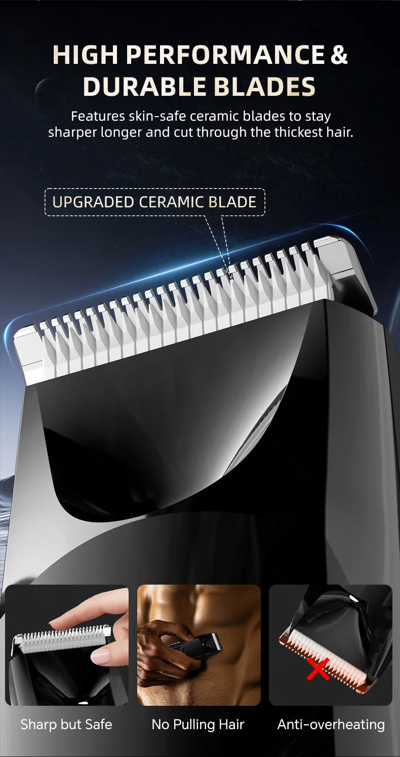 ENCHEN Spark 3 Hair Clippers & Beard Trimmer – Mini Adjustable, USB Rechargeable