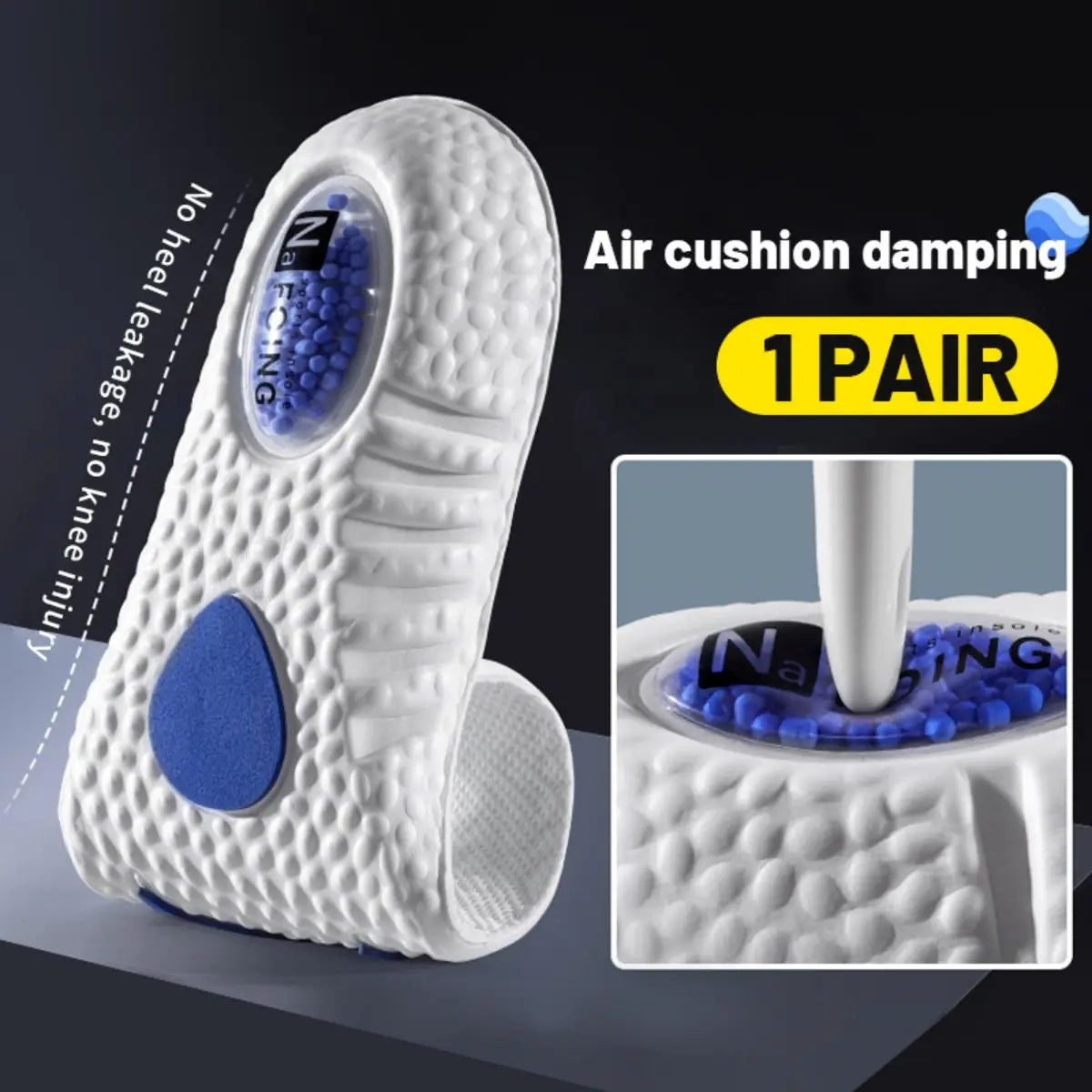 Upgrade Sports Insoles – Breathable Memory Foam Comfort for Active Feet