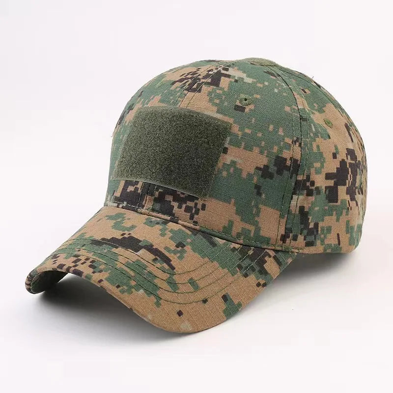 Outdoor Camouflage Baseball Hat — Curved Brim