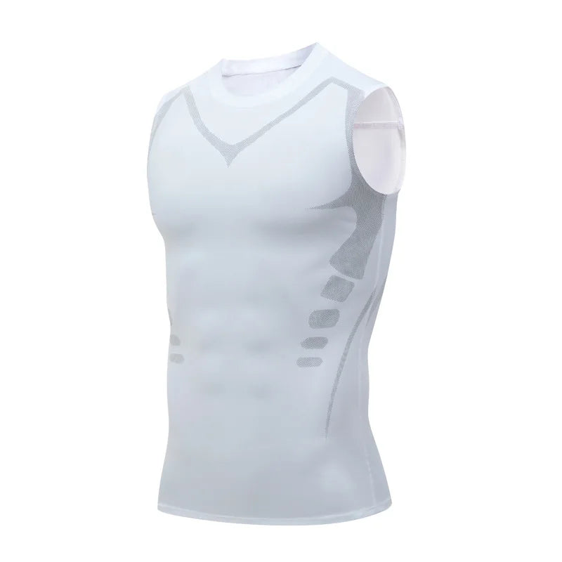 Men’s Quick-Dry Sleeveless Training Tank – “Ice Silk” Cool-Touch