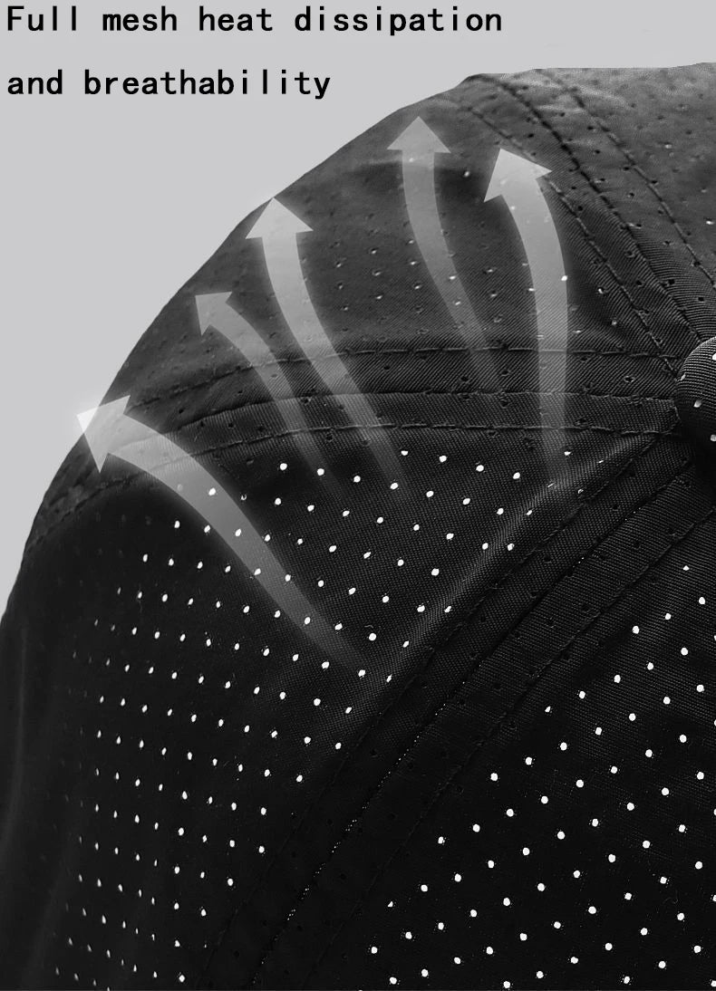Quick-Dry Outdoor Baseball Cap – Adjustable Sun Hat