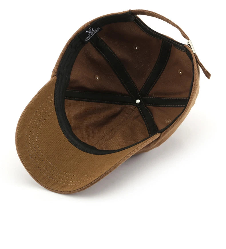 Men Cotton Baseball Cap – Adjustable Embroidered “New York 1989”