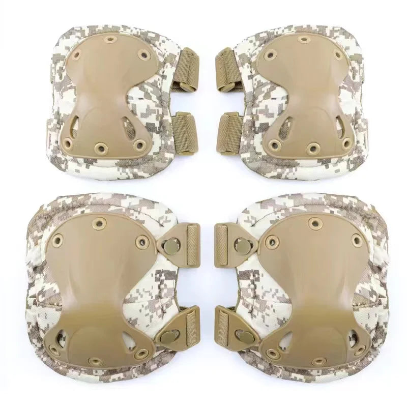 Unisex Camo Knee & Elbow Pads — Impact Protection Set