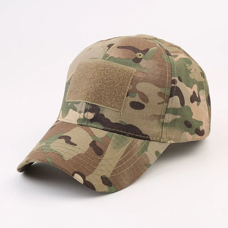 Outdoor Camouflage Baseball Hat — Curved Brim