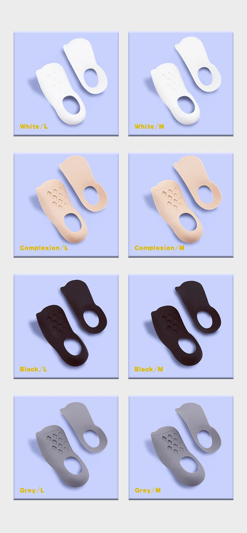 Orthopedic Arch Support Insoles – Flat Foot Relief & Comfort for Men & Women