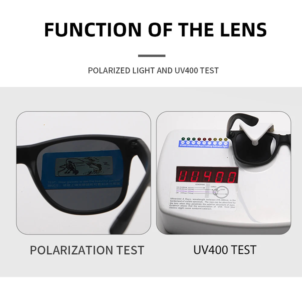 Polarized UV400 Sport Sunglasses – Fishing & Driving
