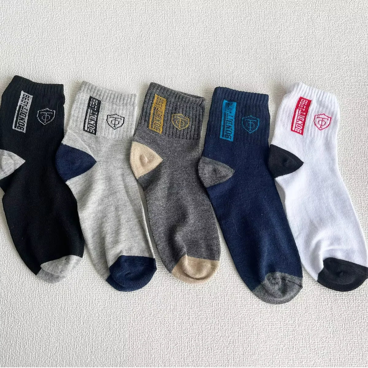 Men’s Thick Wool-Blend Winter Socks – Vintage Boot Socks (Double-Layer)