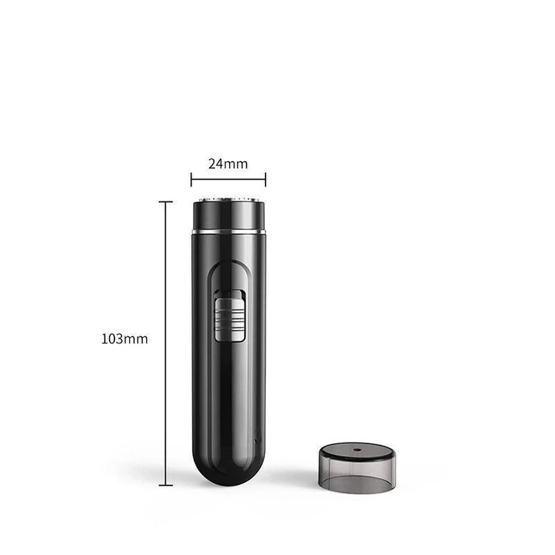 Compact USB Rechargeable Electric Razor – Wet & Dry, One-Button