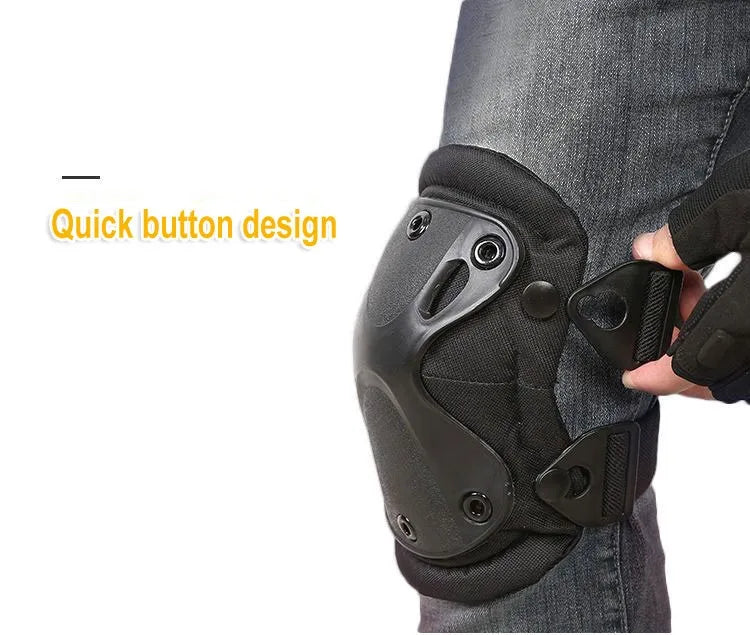 Unisex Camo Knee & Elbow Pads — Impact Protection Set