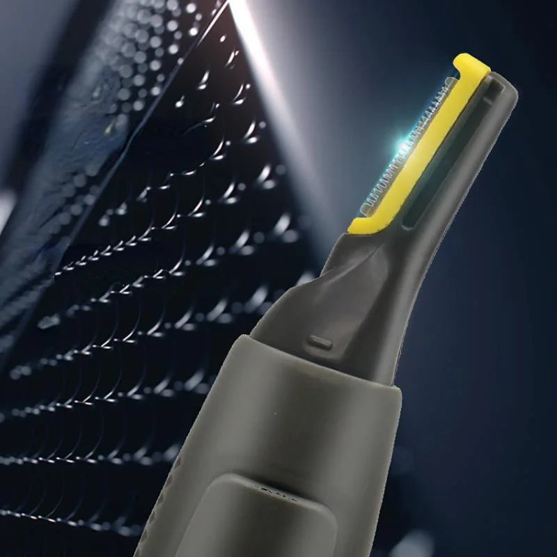 Electric Nose & Ear Hair Trimmer — Waterproof Portable Groomer