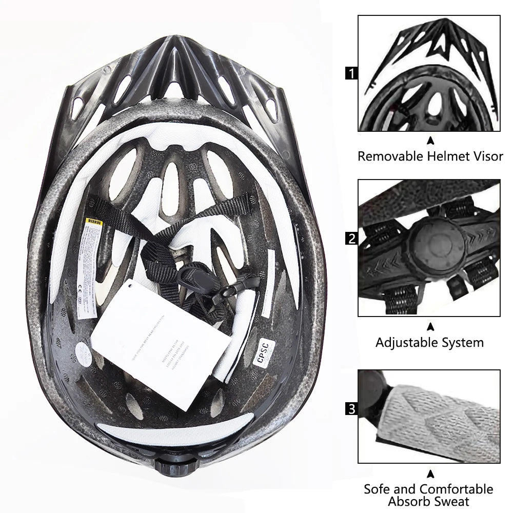 PMT Lightweight Cycling Helmet — Road & MTB Safety