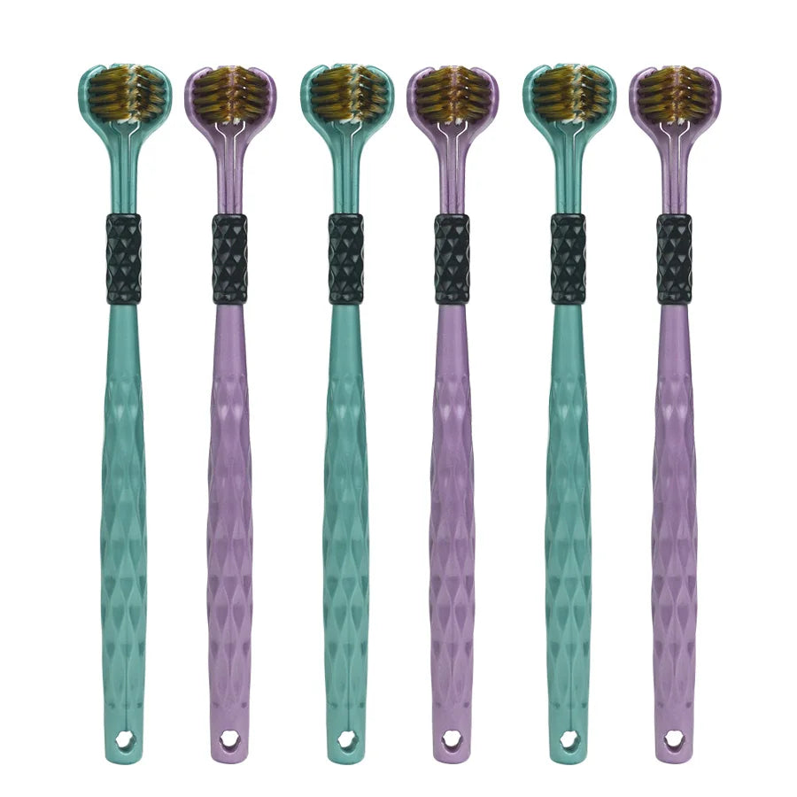 x3D Manual Toothbrush (U-Shape) – Ultra-Soft Silicone Full-Mouth Brush