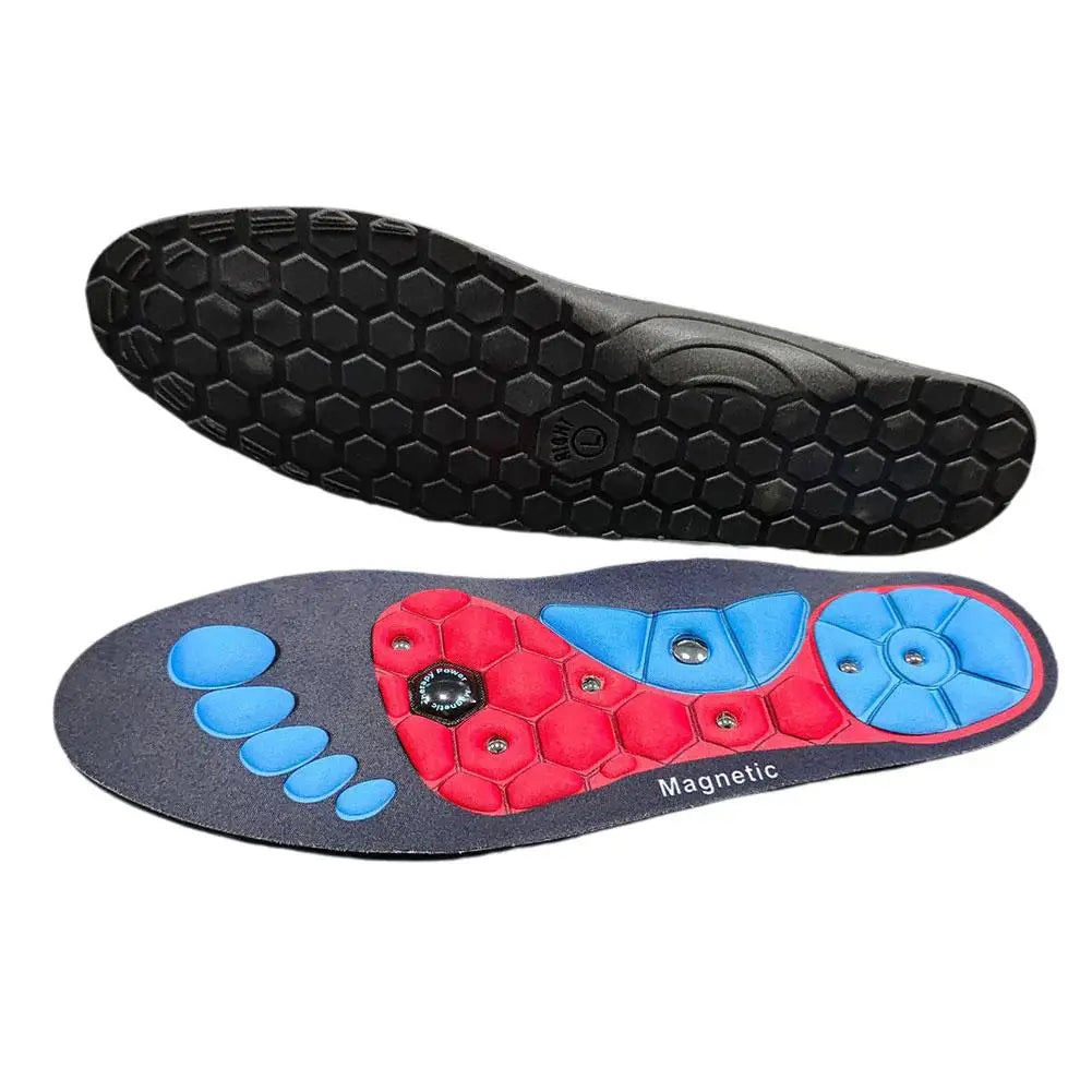 High-End Acupressure Foot Insoles — Orthopedic Gel Magnetic Inserts