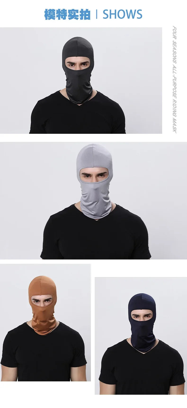 Cycling Balaclava Sports Men Cap Face Mask Military Army Ice Silk Motorcycle Bandana Summer Bicycle UV Protection Women Lycra