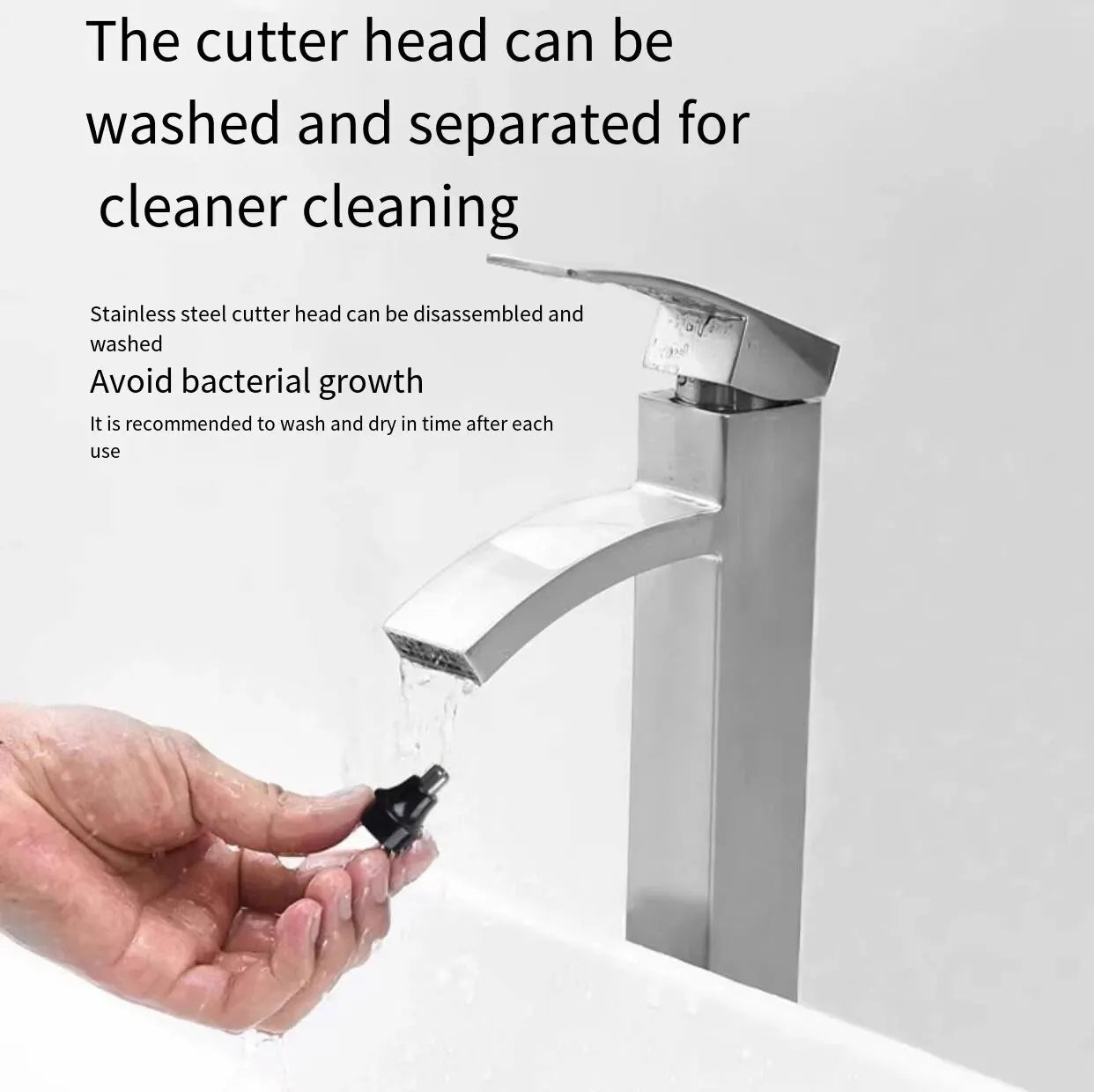 Low-Noise Electric Nose & Ear Hair Trimmer – Unisex High-Torque