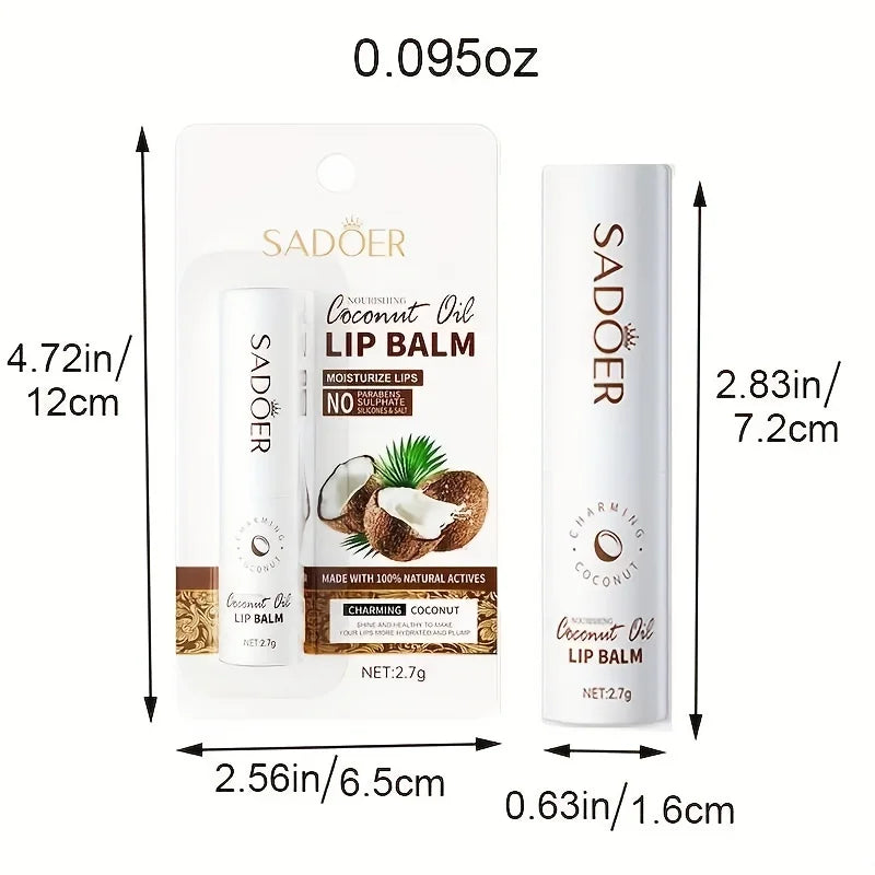 Coconut Lip Balm – Deep Hydration & Lasting Care for Smooth, Healthy Lips Every Day