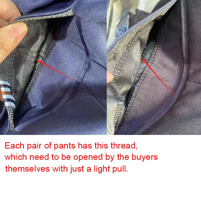 Men’s Elastic Straight Suit Pants — Business Casual Trousers