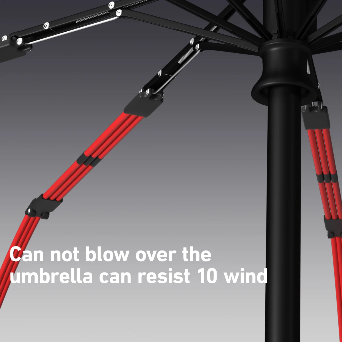 Compact Windproof Automatic Folding Umbrella – Double-Layer, One-Hand Open/Close