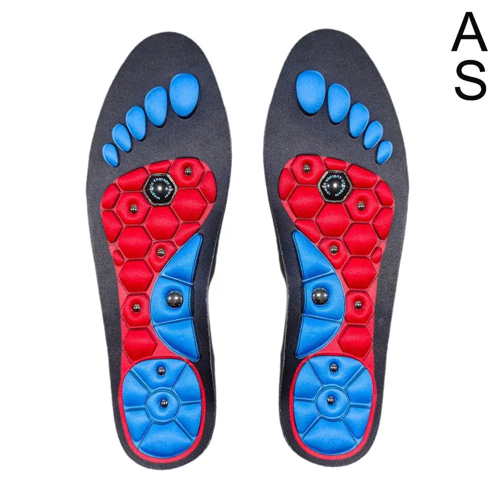 High-End Acupressure Foot Insoles — Orthopedic Gel Magnetic Inserts